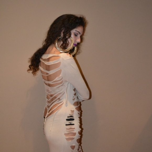 Nude Beauty Dress | Handmade - Picture 6 of 6